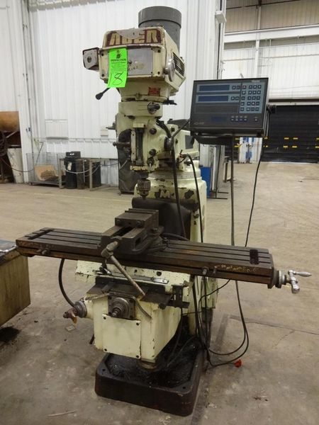 3 HP ACER RAM TYPE VERTICAL MILL STOCK #62496