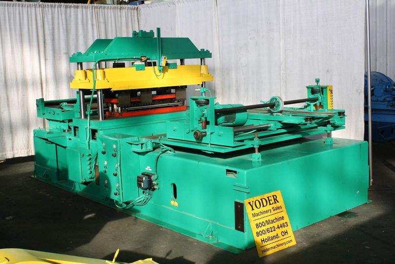 57' ASC 4 POST CUTOFF PRESS WITH 30' STRAIGHT DIE: STOCK #59952