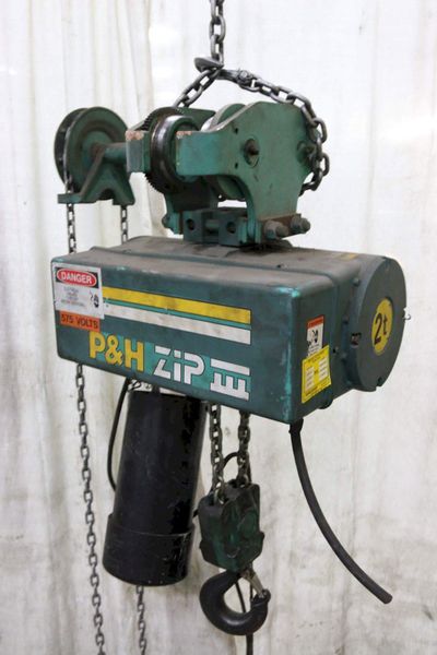 2 TON P&H CHAIN HOIST: STOCK #68722