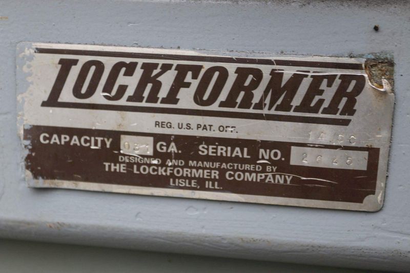 14 STAND x 1.25' LOCKFORMER ROLLFORMER: STOCK #68870
