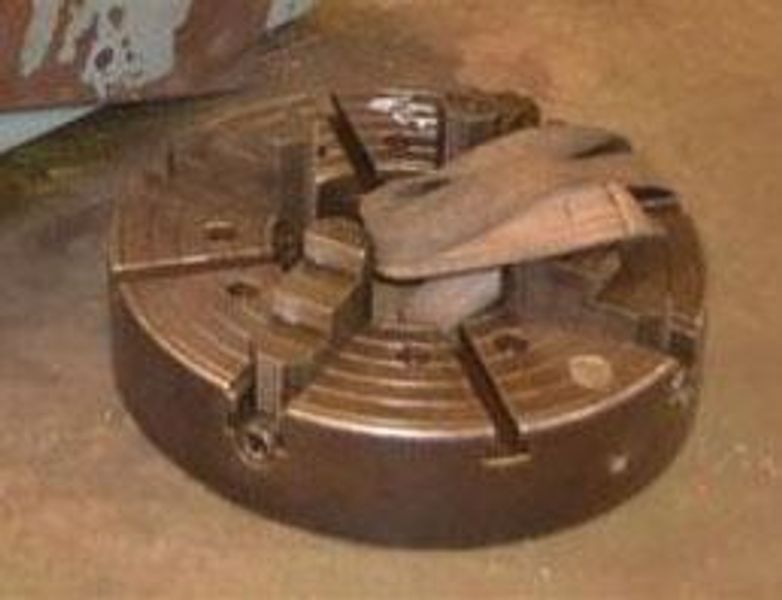 9' HOLE LATHE CHUCK: STOCK #69128