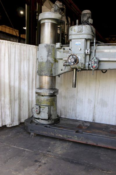 6' x 17' POLAMCO RADIAL ARM DRILL: STOCK #70858
