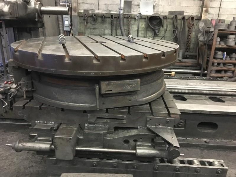 72' CINCINNATI GILBERT ROTARY TABLE; STOCK #71789