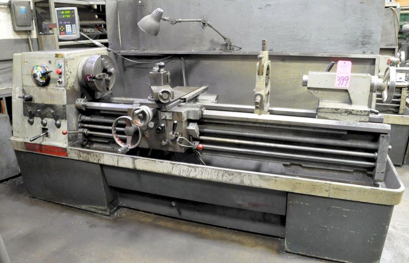 17" X 60" CLAUSING COLCHESTER ENGINE LATHE: STOCK #73741
