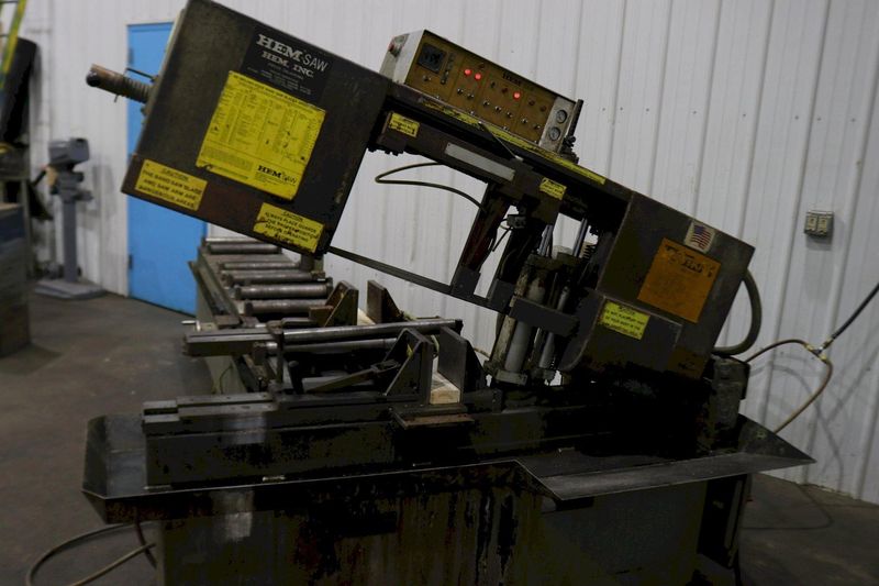 12-3/4" X 12-3/4" HEM MODEL #110A HORIZONTAL SAW: STOCK #73736