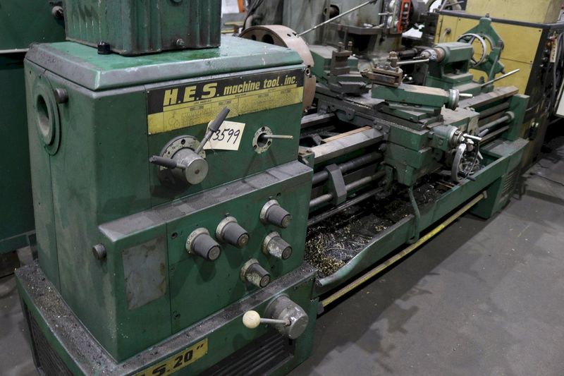 19-1/2" X 72" HES ENGINE LATHE: STOCK #73599