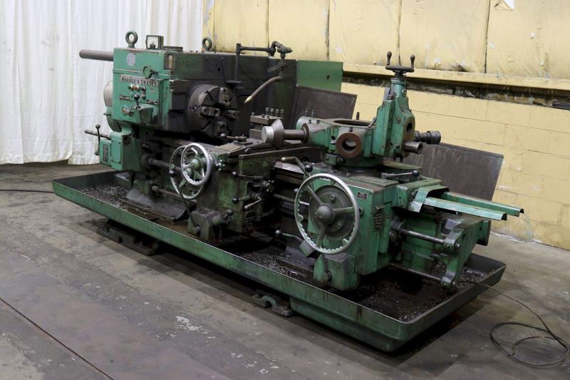 #2A WARNER & SWASEY SADDLE TYPE TURRET LATHE: STOCK #73610