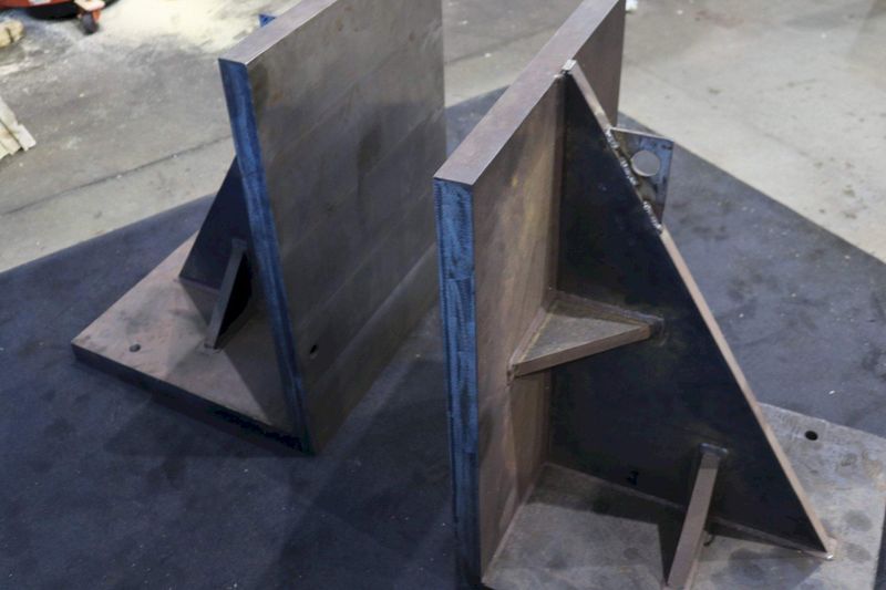24" X 34" X 26" SET OF ANGLE PLATES: STOCK #73518