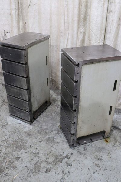 36" X 12" X 18" SET OF ANGLE PLATES: STOCK #72931