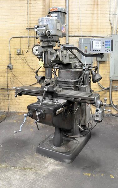 2 HP BRIDGEPORT VERTICAL MILL: STOCK #72591