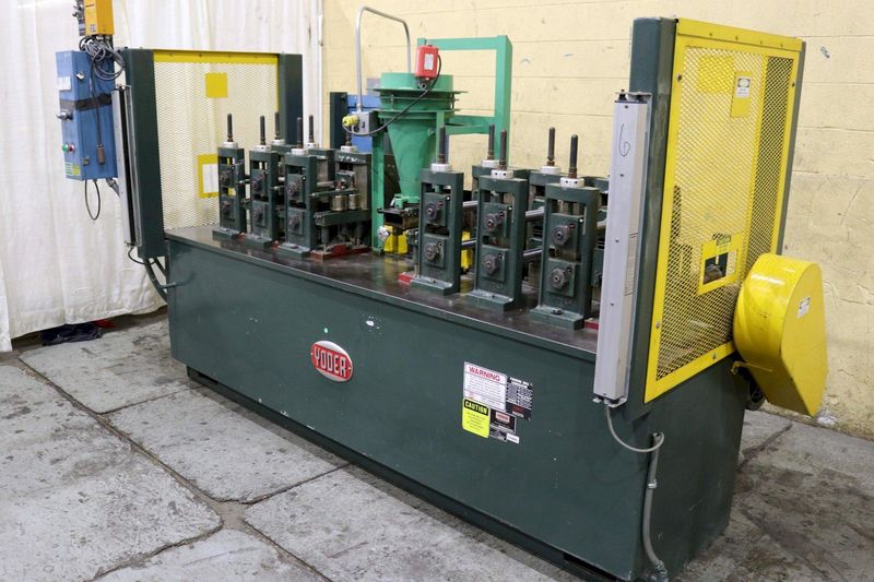 6 STAND X 1-1/2" YODER ROLLFORMER: STOCK #72534