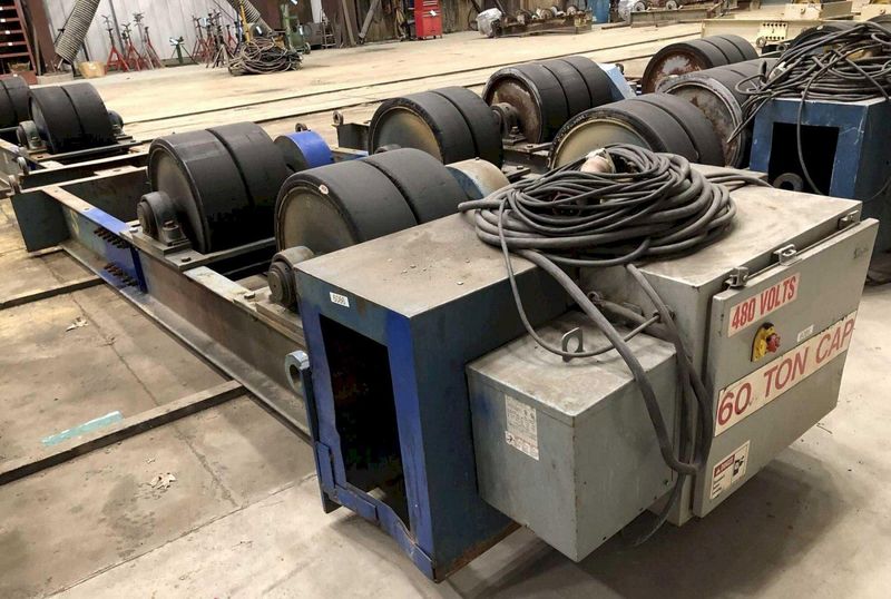 90 TON JOE FULLER TANK TURNING ROLLS: STOCK #72254