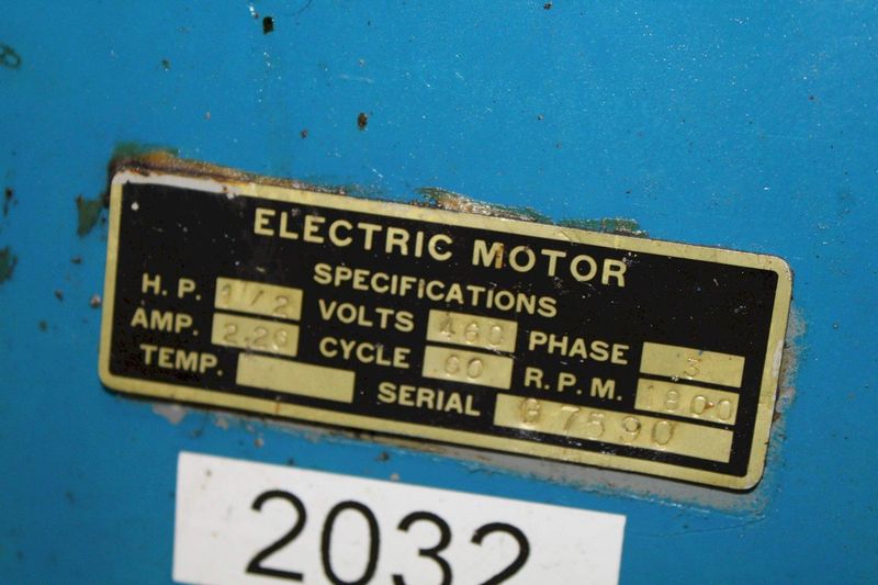3' OLIVER MODEL #600 DRILL SHARPENER: STOCK #72248