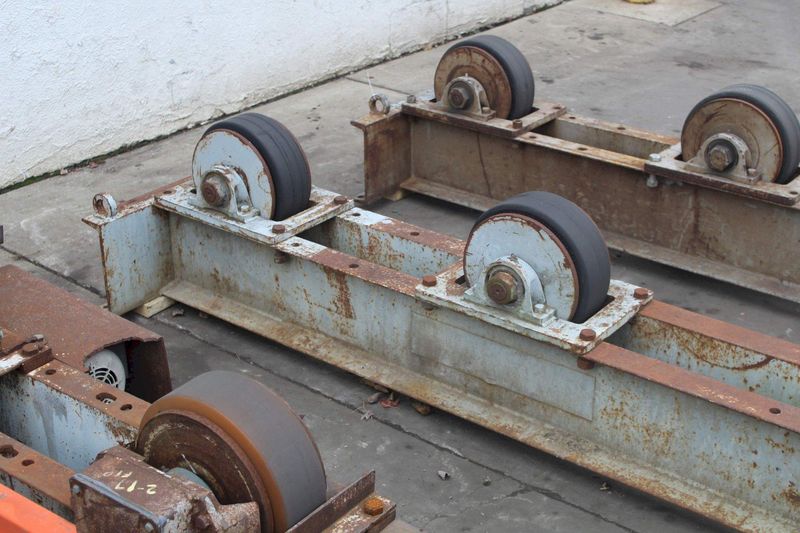 15 TON ARONSON TANK TURNING ROLLS: STOCK #72251