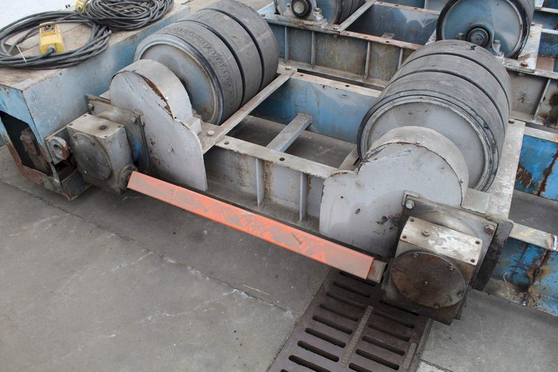 90/135 TON JOE FULLER TANK TURNING ROLLS: STOCK #72257