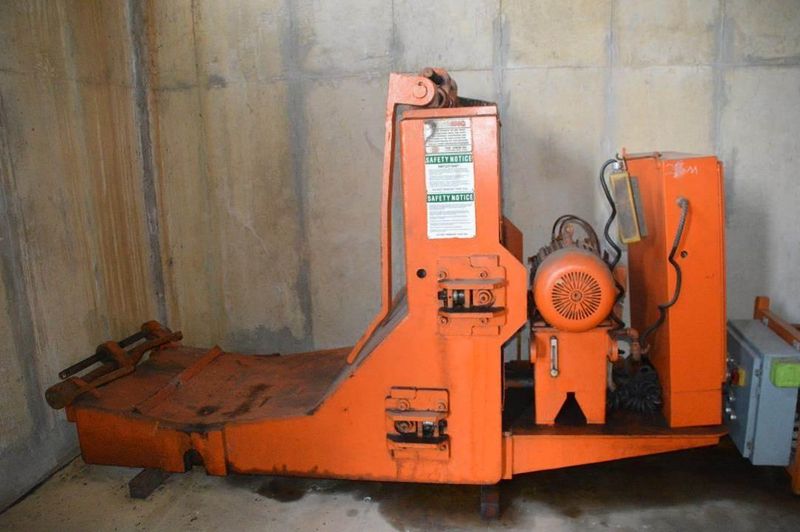 20,000 LB X 30" LIFT YODER HYDRAULIC FLOOR TYPE COIL CAR: STOCK # 69880