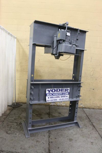 75 TON AJAX H FRAME ELECTRIC HYDRAULIC PRESS: STOCK #69241
