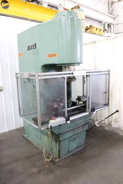 100 TON EITEL C FRAME STRAIGHTENING PRESS: STOCK #68023