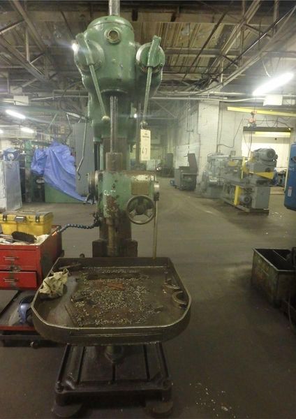 24" CLEEREMAN SINGLE SPINDLE DRILL: STOCK # 67483