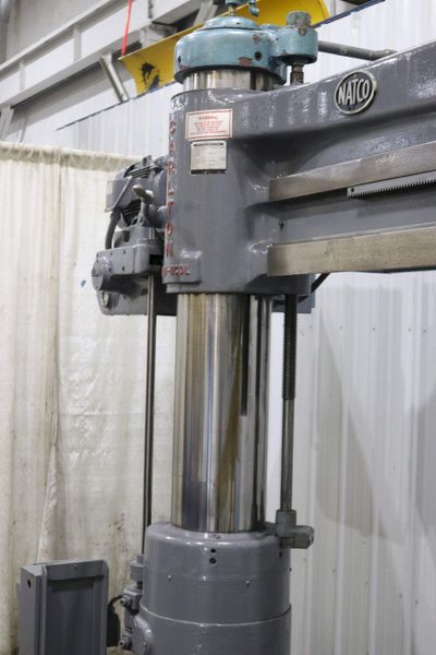 5' X 11" CARLTON RADIAL DRILL: STOCK #66828