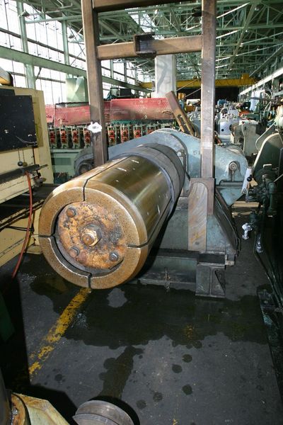 20,000 LBS X 60' STAMCO MOTORIZED UNCOILER: STOCK #18739