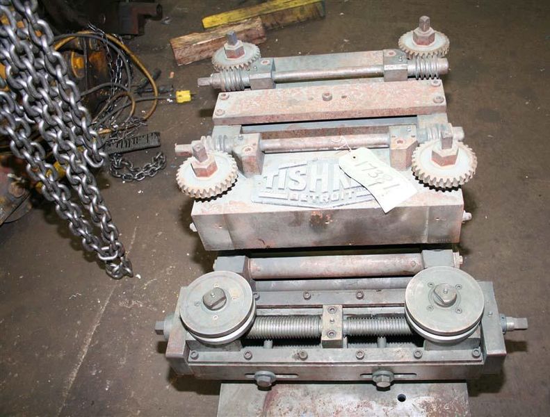 12' TISHKEN NON DRIVEN PRE-STRAIGHTENER:  STOCK #17381