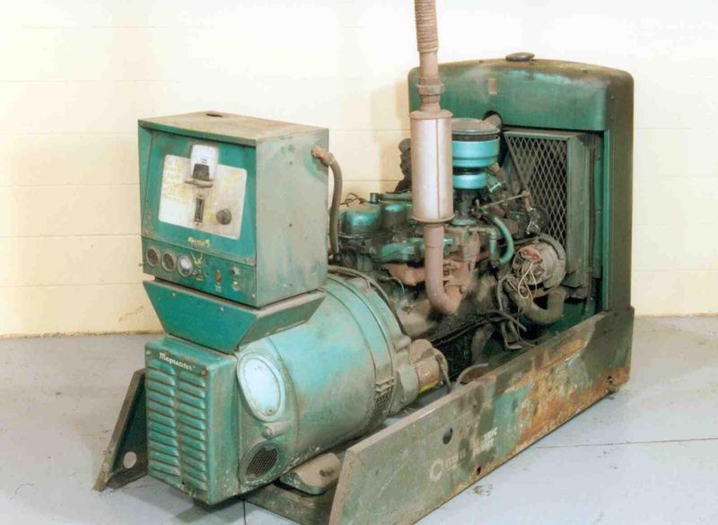 30 KW ONAN NATURAL GAS GENERATOR:  STOCK #15078