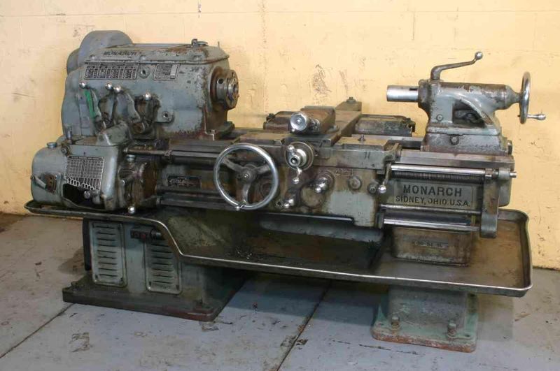 18' X 30' MONARCH ENGINE LATHE:   STOCK #3565