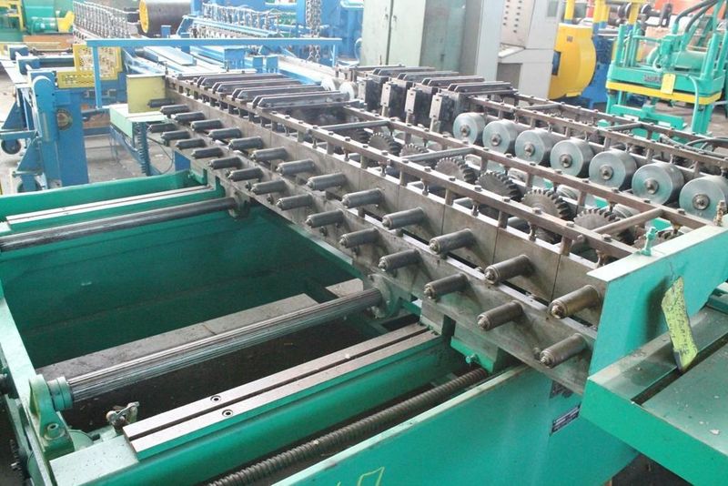 46" X 14 GAUGE ENGEL DUAL HEAD DUPLEX ROLLFORMER:   STOCK #2567