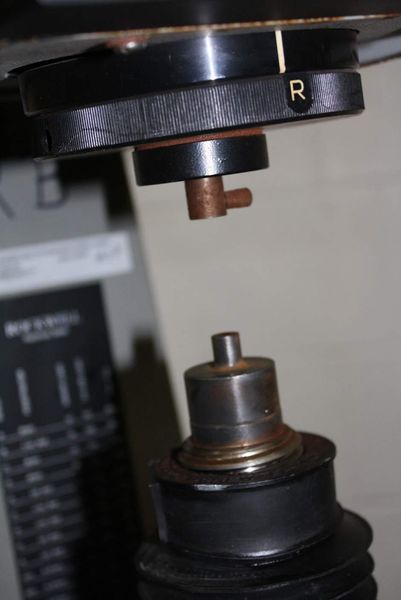 WILSON ROCKWELL INSTRON HARDNESS TESTER: STOCK #67357
