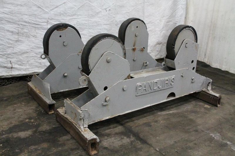 30,000 LBS PRESTON EASTON MODEL TDRA-30-HD TANK ROLLS: STOCK #65681