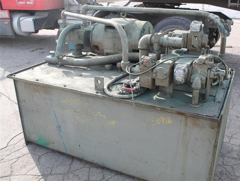 50 HP PACIFIC HYDRAULIC UNIT:  STOCK #62311