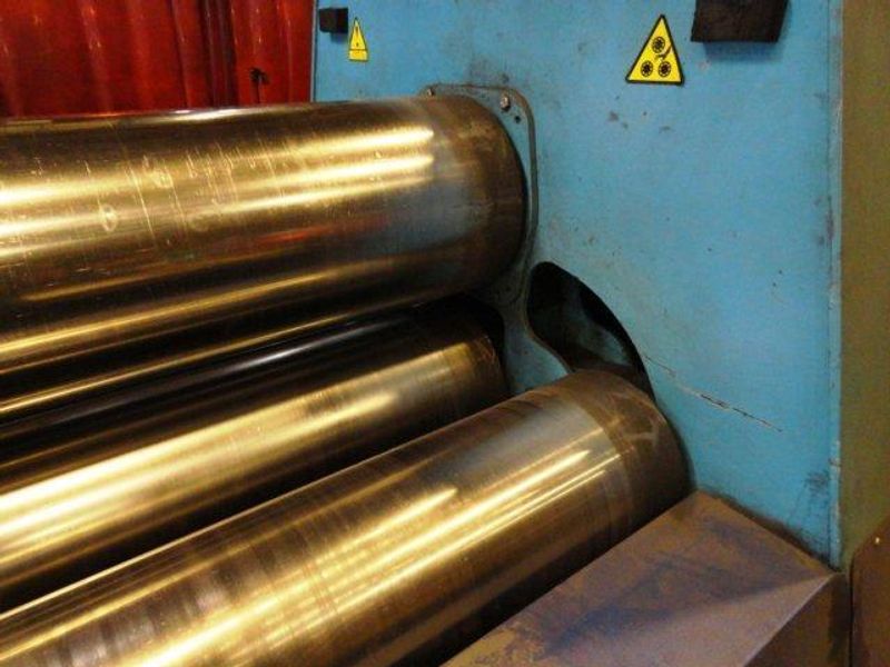 18' x 7/8' HELLER 4 ROLL CNC PLATE BENDING ROLL: STOCK 61938