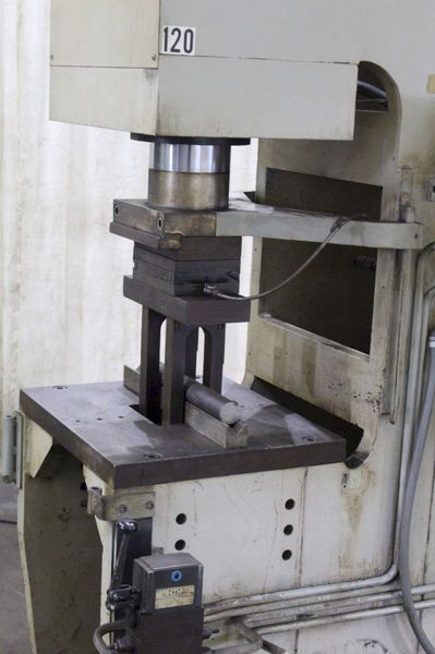 100 TON HANNIFIN C FRAME HYDRAULIC PRESS: STOCK #72216