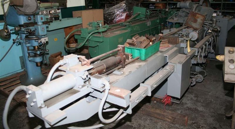 3/4" PINES ROTARY HYDRAULIC DUAL TUBE CUTOFF BENDER: STOCK #19438