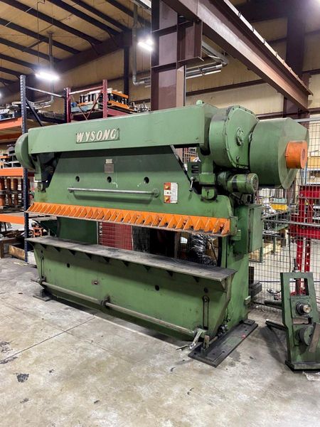 65 TON X 10'  WYSONG MECHANICAL PRESS BRAKE: STOCK 15963