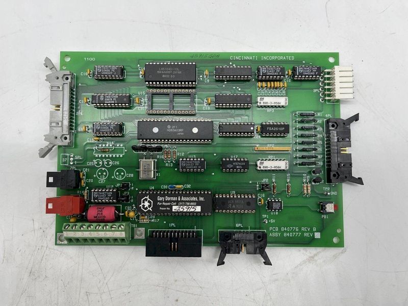 PCB 840776 REV B CINCINNATI INCORPORATED ASSY 840777 STOCK #15802