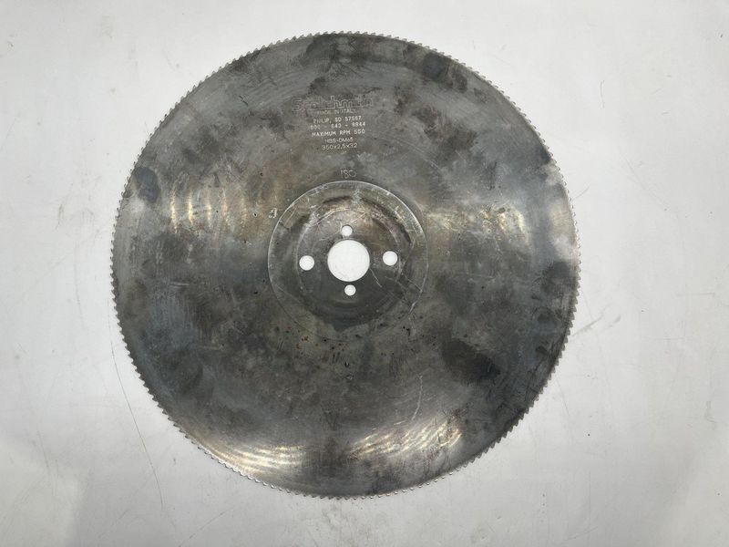 350x2,5x32 SCOTCHMAN HSS-DMo5 SAW BLADE [MAX RPM 550] STOCK #15774