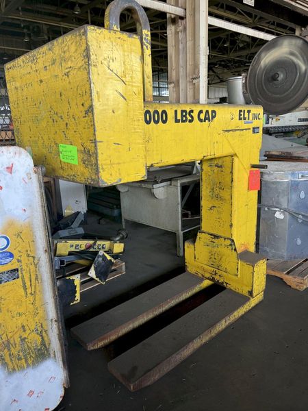 30,000 LB 15 TON ENGINEERED LIFTING TECHNOLOGIES SKID PALLET LIFTER: STOCK #10602