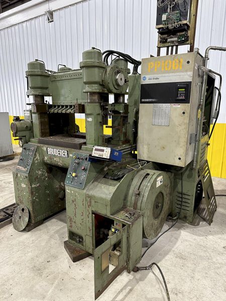 60 TON BRUDERER MODEL #BSTA60VL PRECISION HIGH SPEED (4) POST PUNCH PRESS: STOCK #11074