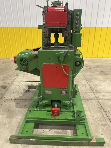 25 TON YODER MODEL #P-25 MECHANICAL CUTOFF PRESS, 2.25" STROKE : STOCK #20524