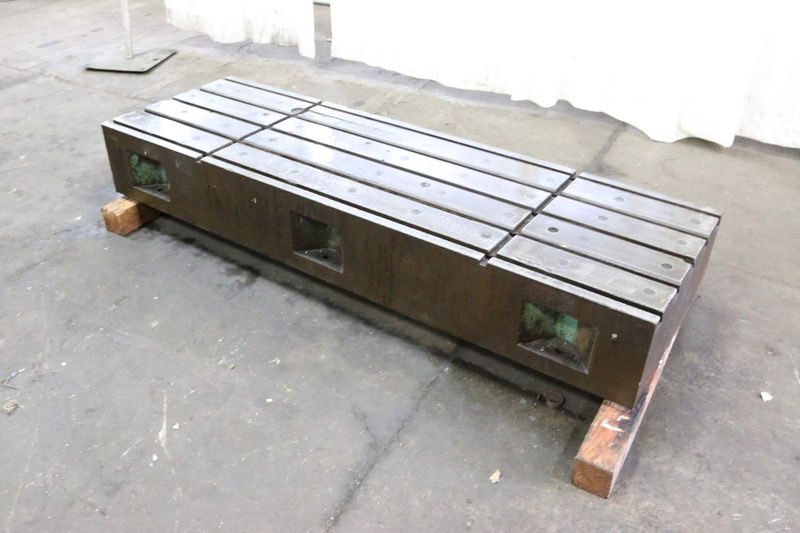 87-1/2' X 23-1/2' X 10' T SLOTTED FLOOR PLATE: STOCK #65397
