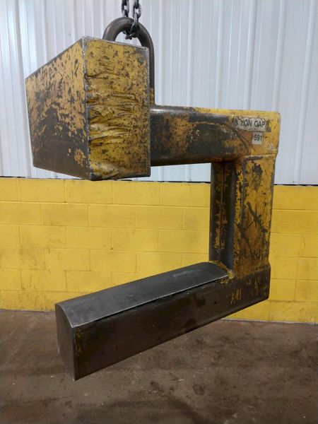 20,000 LB 10 TON x 36' CADY COIL LIFTING C HOOK: STOCK #14592