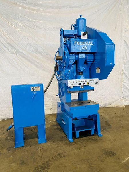 60 TON FEDERAL / PRECISION INDUSTRIES OBI PRESS, 3" STROKE: STOCK #14978