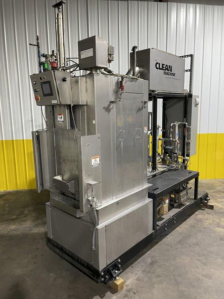 SYSTEM TECHNOLOGIES MODEL @CMI-123-480 CLEAN MACHINE HIGH PRESSURE STAINLESS STEEL PARTS WASHER: