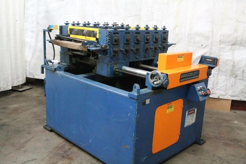 6 STAND X 1.5" BRADBURY DUPLEX ROLLFORMER: STOCK #65252