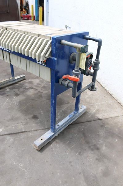 20 PLATE SIEMENS DEWATERING SYSTEMS FILTER PRESS: STOCK #70474