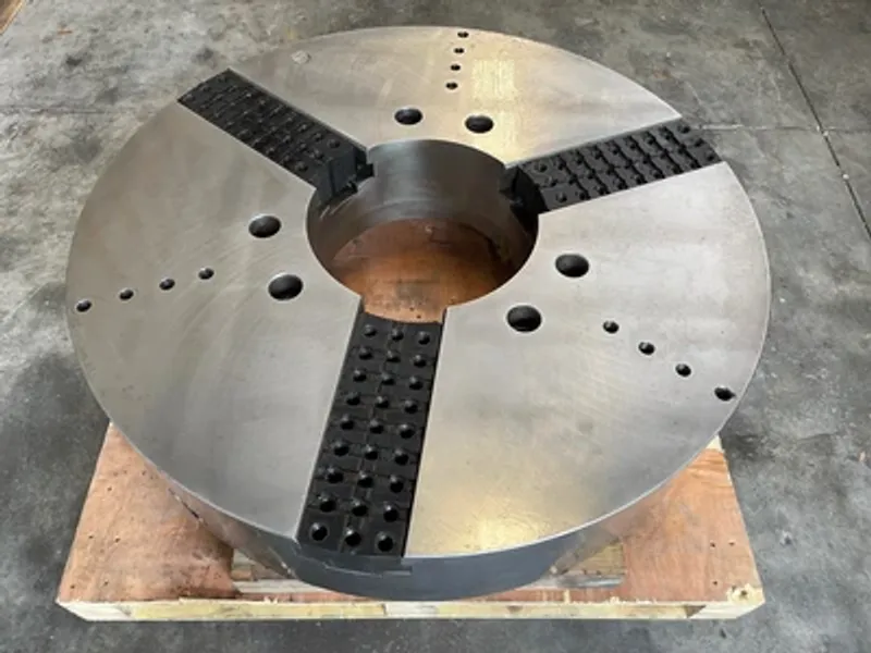 45" CUSHMAN 3 JAW CHUCK STEEL 15-1/2" Bore A2-20 USA #6087