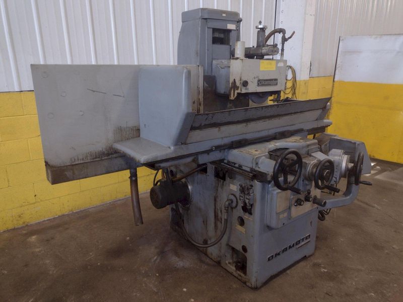 12" X 24" OKAMOTO MODEL #124N HYDRAULIC SURFACE GRINDER: STOCK #14964
