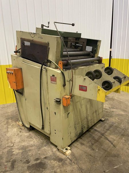 36" x 18 GA AMERICAN STEEL LINE 7-ROLL COIL STOCK STRAIGHTENER: STOCK #13595